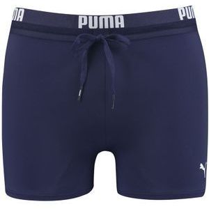 zwemboxer logo waistband blauw