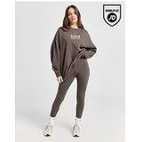 Nike Oversized Crew Sweatshirt - Brown- Dames, Brown