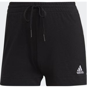 adidas Sportswear Essentials Slim 3-Stripes Shorts - Dames - Zwart- XL