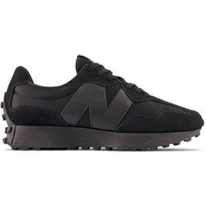 New Balance Unisex 327 in Zwart, Suede/Mesh, Maat 38