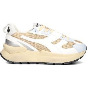 Diadora Mesh Runner Sneakers - Leer - Dames - Goud - Maat 40