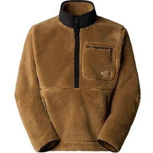 The North Face - Sweatshirts en fleeces - M Extreme Pile Pullover TNF Black/Utility Brown voor Heren - Maat M - Zwart