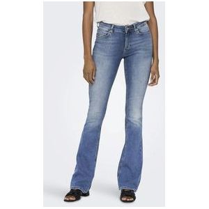 Bootcut jeans ONLY. Denim materiaal. Maten XL / L30. Blauw kleur