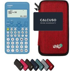 CALCUSO Basispakket rood met rekenmachine Casio FX-82NL