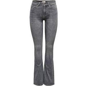 ONLY Flared Jeans ONLBLUSH Grey Denim