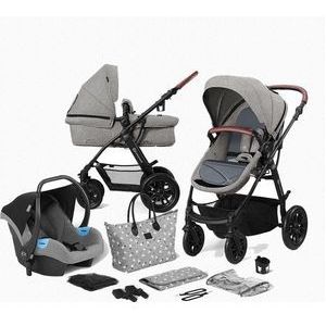 Kinderkraft XMoov 3 in 1 Kinderwagen - Inclusief Autostoel - Grey