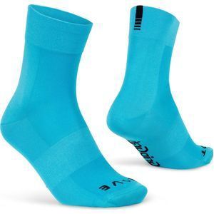 GripGrab - Lightweight SL Performance Zomer Fietssokken 1 Paar Coolmax Wielersport Sokken Regular Cut - Blauw - Unisex - Maat S (38-41)