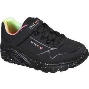 Skechers Uno Lite-Rainbow Specks Meisjes Sneakers - Black - Maat 27