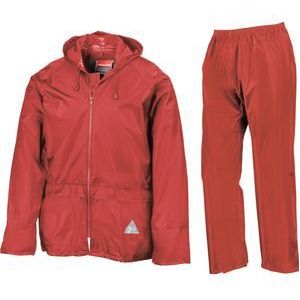 Result - Regenpak - Unisex - Maat S - Rood