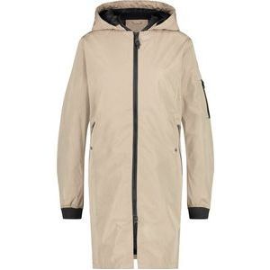 Long Bomber Regenjas Urban Outdoor Dames - Beige - XL