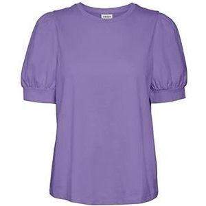 VERO MODA Dames VMKERRY 2/4 O-Neck TOP VMA JRS NOOS T-shirt, Paisley Purple, L, Paisley Purple, L