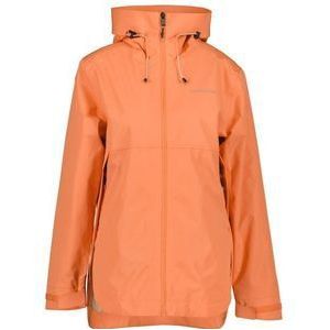 Didriksons Womens Tilde Jacket 4 Regenjas (Dames |oranje |waterdicht)
