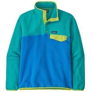 Patagonia Lightweight Synch Snap-T P/O Fleecetrui (Heren |turkoois/blauw)