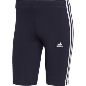 adidas Sportswear Essentials 3-Stripes Fietsshort - Dames - Blauw- 2XS