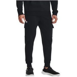 Under Armour Heren joggingbroek Rival Cargo, zwart-wit, M