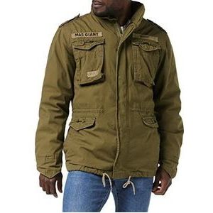 Brandit M65 Giant Herenjas, parka, winterjas, groen (olijf 1), XL