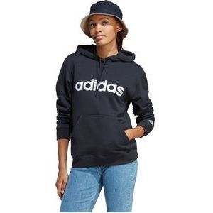 adidas Sportswear Essentials Linear Hoodie - Dames - Zwart- 2XS