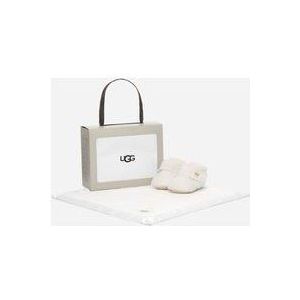 UGG® Bixbee-laarsje en Lovey-dekentje voor kinderen  in White, Maat 20.5, Textiel