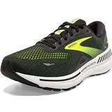 Brooks Adrenaline Gts 23 heren Hardloopschoen, Black Nightlife Ebony, 44 EU