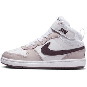 Nike Court Borough Mid 2 Kleuterschoenen - Wit