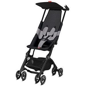 Cybex gb Gold Wandelwagen, buggy, Pockit Air All Terrain, ultracompact, vanaf 6 maanden tot 22 kg (ca. 4 jaar), velvet black