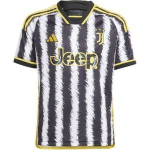 Adidas Juventus 23/24 Junior Short Sleeve T-shirt Home Zwart 13-14 Years