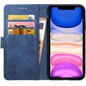Rosso Element Apple iPhone 11 Hoesje Book Cover Blauw