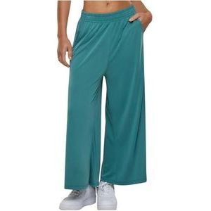 Urban Classics Damesbroek voor dames, modal culotte, brede 3/4-broek voor vrouwen, met elastische band, verkrijgbaar in vele kleuren, maten XS - 5XL, Paleleaf, L