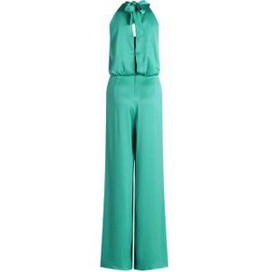 Vera Mont satijnen jumpsuit groen