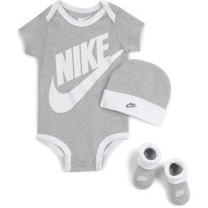 Nike Driedelige babyset (0-6 maanden) - Grijs