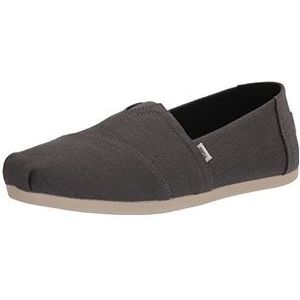TOMS Alpargata Refibra Tencel platte slipper voor dames, Pavement Grey, 43.5 EU