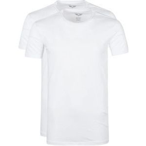 PME Legend Basic T-shirt 2-Pack O-Hals Wit