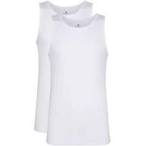 WE Fashion hemd (set van 2) wit
