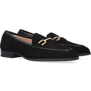 Unisa Daimiel Loafers - Instappers - Dames - Zwart - Maat 37