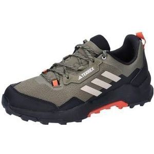 adidas Terrex Ax4 Hiking, schoenen Low (geen voetbal) voor heren, Olive Strata Wonder Beige Core Black, 46 EU