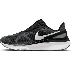 Nike Air Zoom Structure 25 Herensneakers, zwart/wit-ijzergrijs, 38,5 EU, Zwart Wit Iron Grey, 38.5 EU