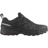 Salomon - Heren wandelschoenen - X Ward Leather Gtx Black/Black/Black voor Heren - Maat 8 UK - Zwart