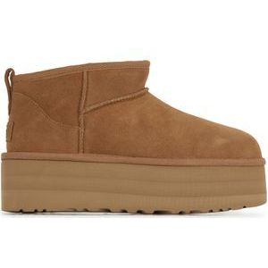 Sneakers Ugg Classic Ultra Mini Platform  Honinggeel  Dames