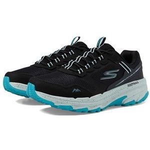 Skechers Dames GO Run Trail Altitude 2.0 Ravine, zwart leer/Aqua Trim, 5.5 UK, Zwart lederen Aqua Trim, 38.5 EU