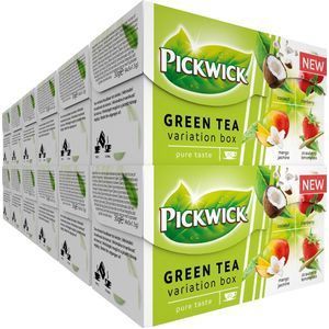 Pickwick Groene Thee Variatiebox - 12 x 20 Zakjes