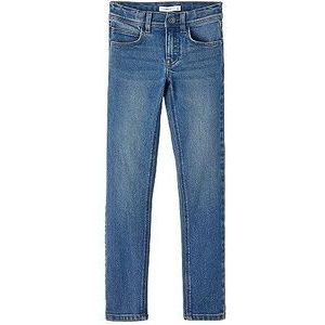 NAME IT Boy's NKMTHEO XSLIM Jeans 1090-IO NOOS Jeansbroek, Medium Blue Denim, 92, blauw (medium blue denim), 92 cm