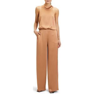 Vera Mont Overall jumpsuit goud (Maat: 48) - Halslijn: Ronde hals,