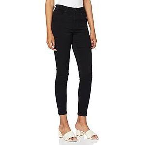 VERO MODA VMSOPHIA Skinny Jeans voor dames, hoge taille, skinny fit jeans, zwart, S/30L