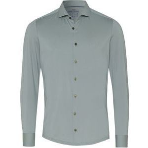 Pure - The Functional Shirt Groen - Heren - Maat 44 - Slim-fit