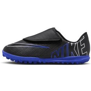 Nike Jr. Mercurial Vapor 15 Club low-top voetbalschoen voor kleuters (turf) - Zwart