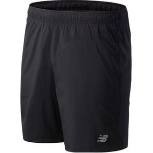 New Balance Core Run 7 inch Short Heren Sportbroek - BLACK - Maat 2XL