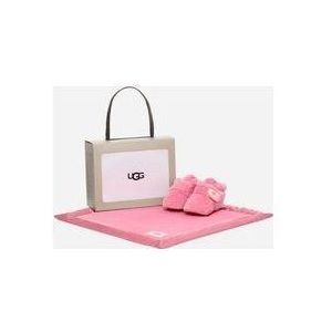 UGG® Bixbee-laarsje en Lovey-dekentje voor kinderen  in Pink, Maat 18, Textiel
