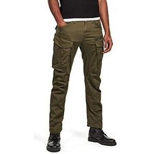 G-Star RAW Rovic Zip 3d Regular Fit Cargobroek met Biologisch Katoen 6059 Dk Bronze Green