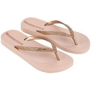 Ipanema Dames ANAT Lolita FEM Flipflop, PINK/Glitter PINK, 43 EU, Roze Glitter Roze, 43 EU