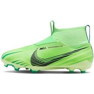 Nike Jr Zm Superfly 9 Acad MDS Fgmg voetbalschoen voor kinderen, uniseks, Green Strike Black Stadium Green, 38 EU